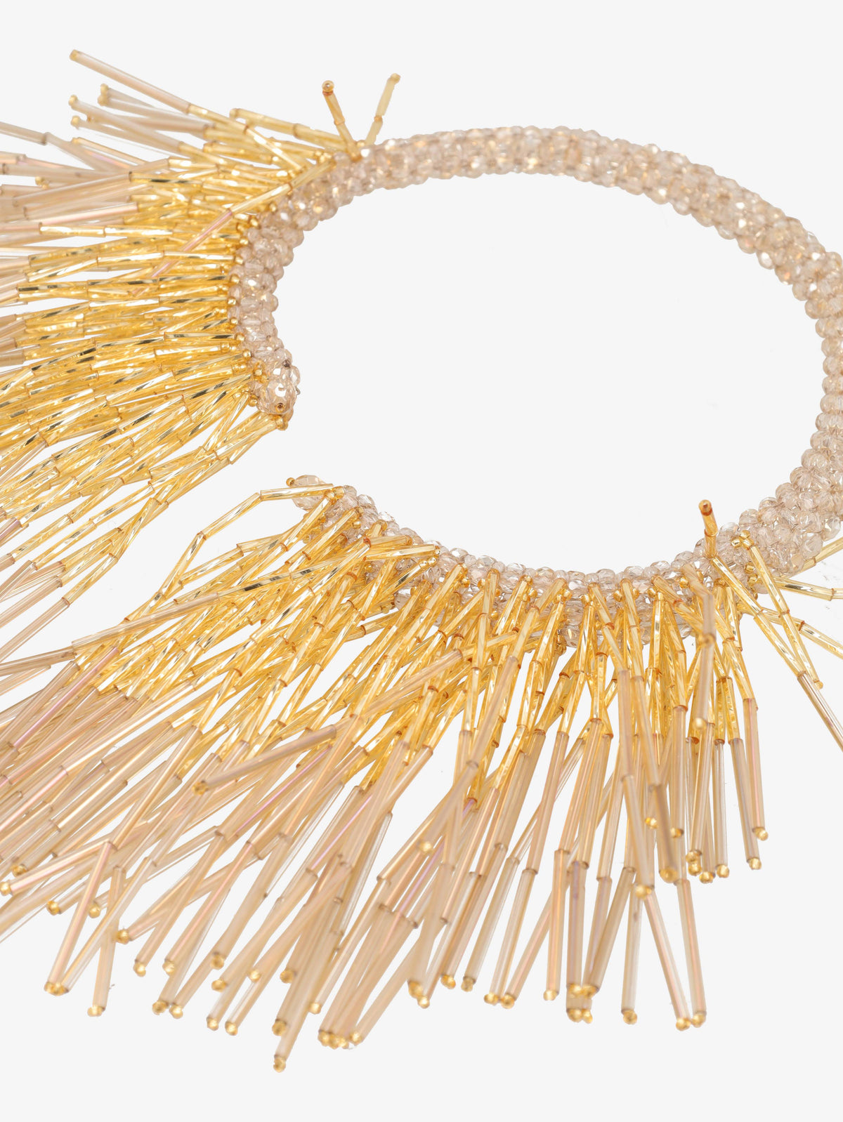 Coppola E Toppo Gold Beads Necklace
