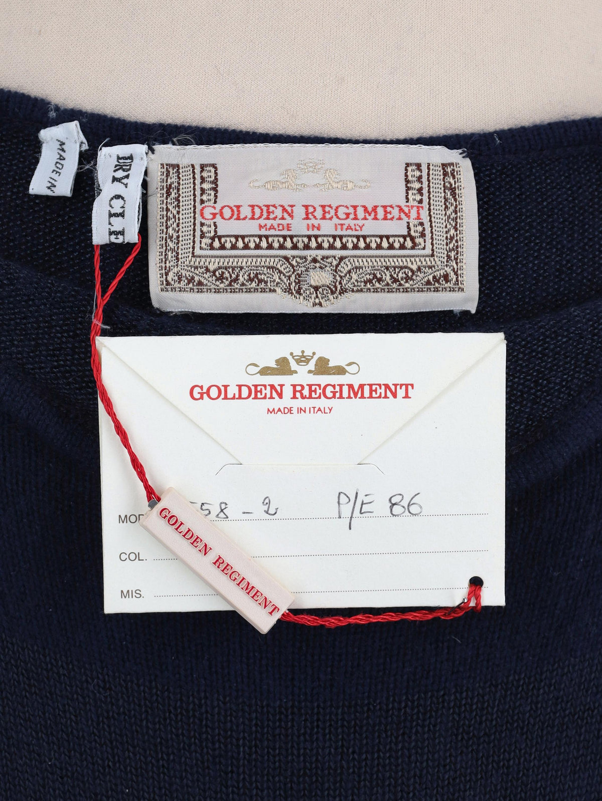 Golden Regiment Cashmere Sweater W2511.84  Vintage 