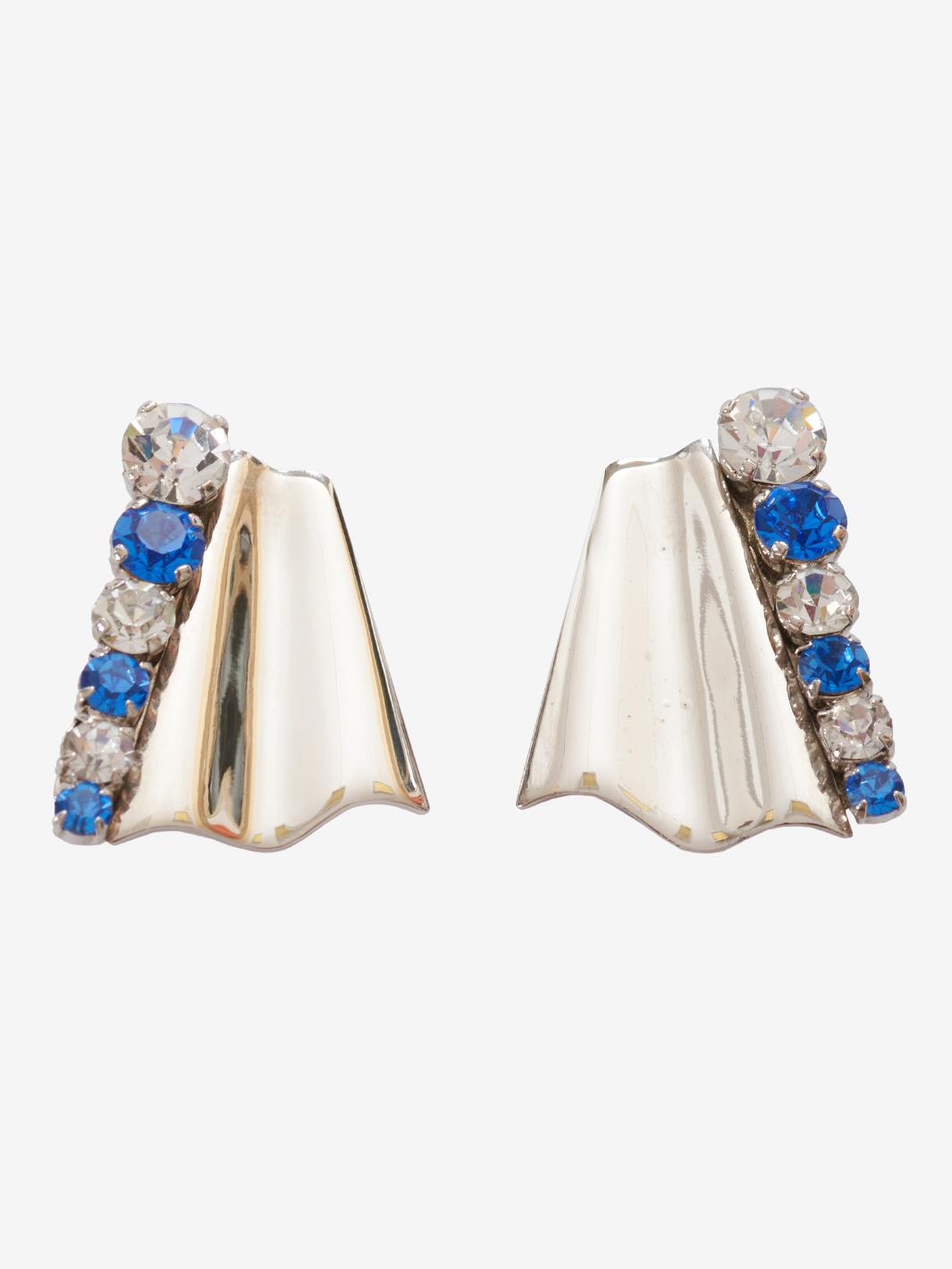 Vintage wavy clip-on earrings MR280923_03  Vintage 