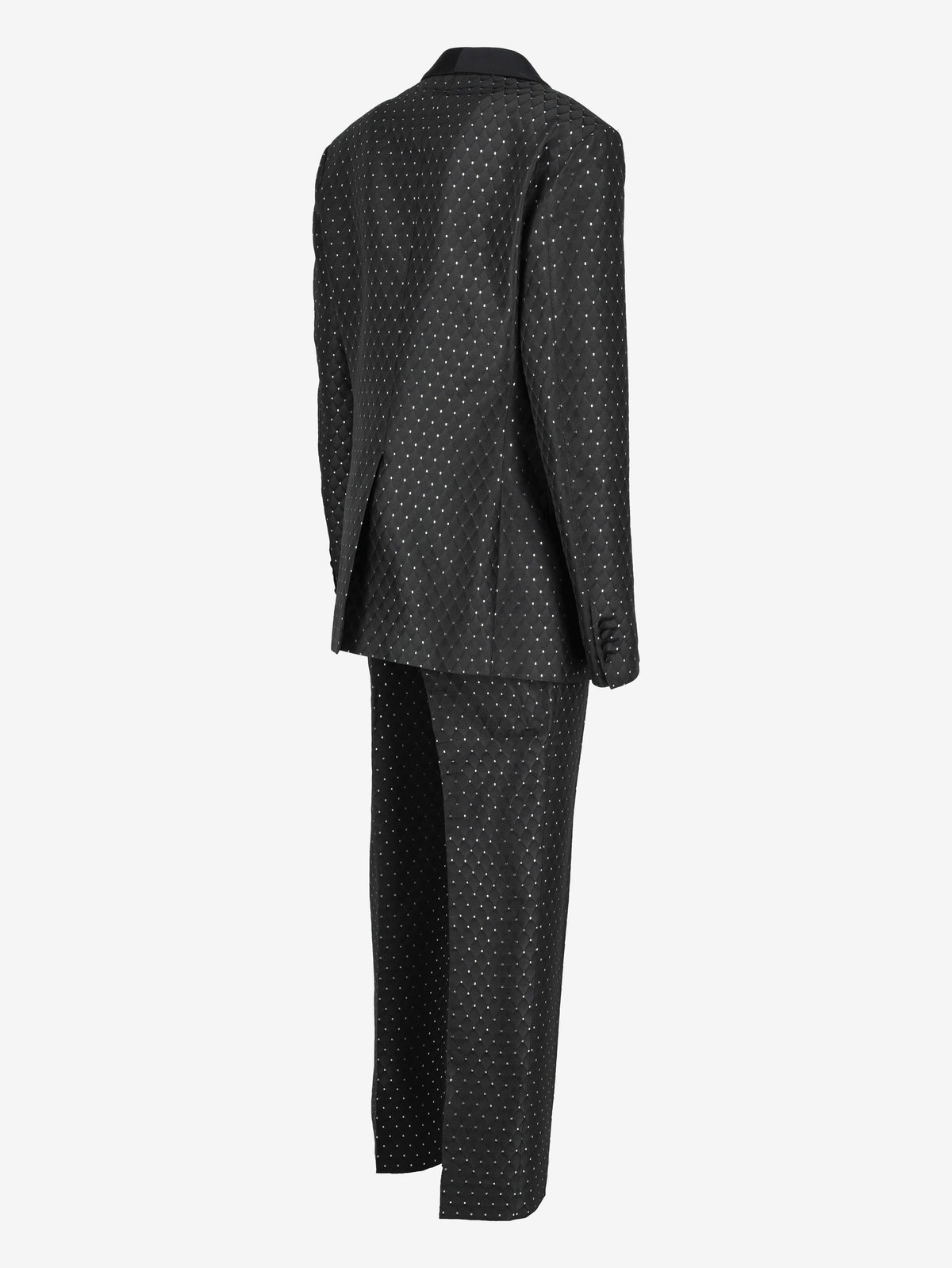 Moschino Black And Silver Suit WCV250841  Moschino 