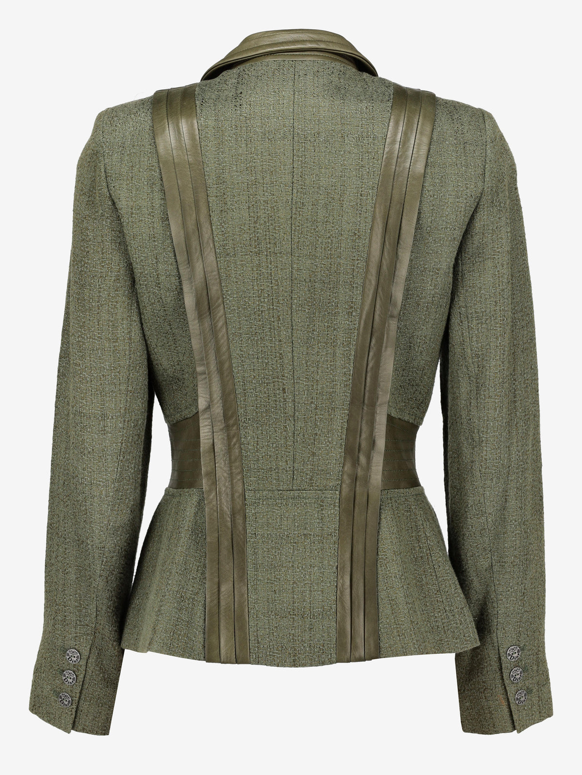 Christian Dior Blazer Jacket with Leather Inserts W7426.22  Christian Dior 