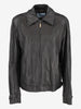 Larusmiani Black Snakeskin Leather Jacket WCV161224_63  Larusmiani 