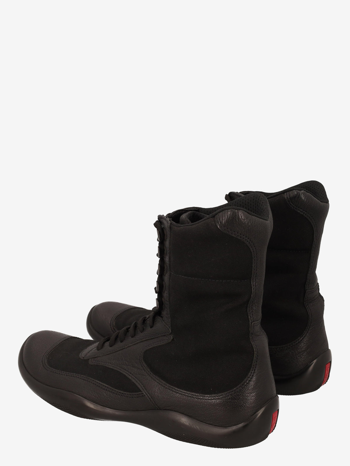 Prada Black Combat Boot WCV250826.51  Prada 