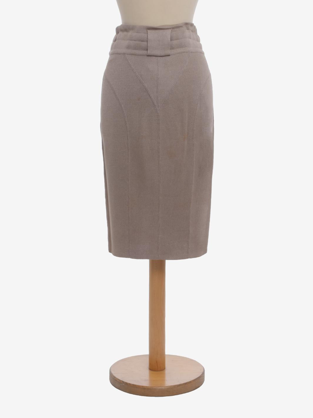 Alaïa 针织铅笔裙 - 80 年代