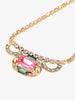 Vintage Multicoloured Stone Necklace 10032025_2  Vintage 