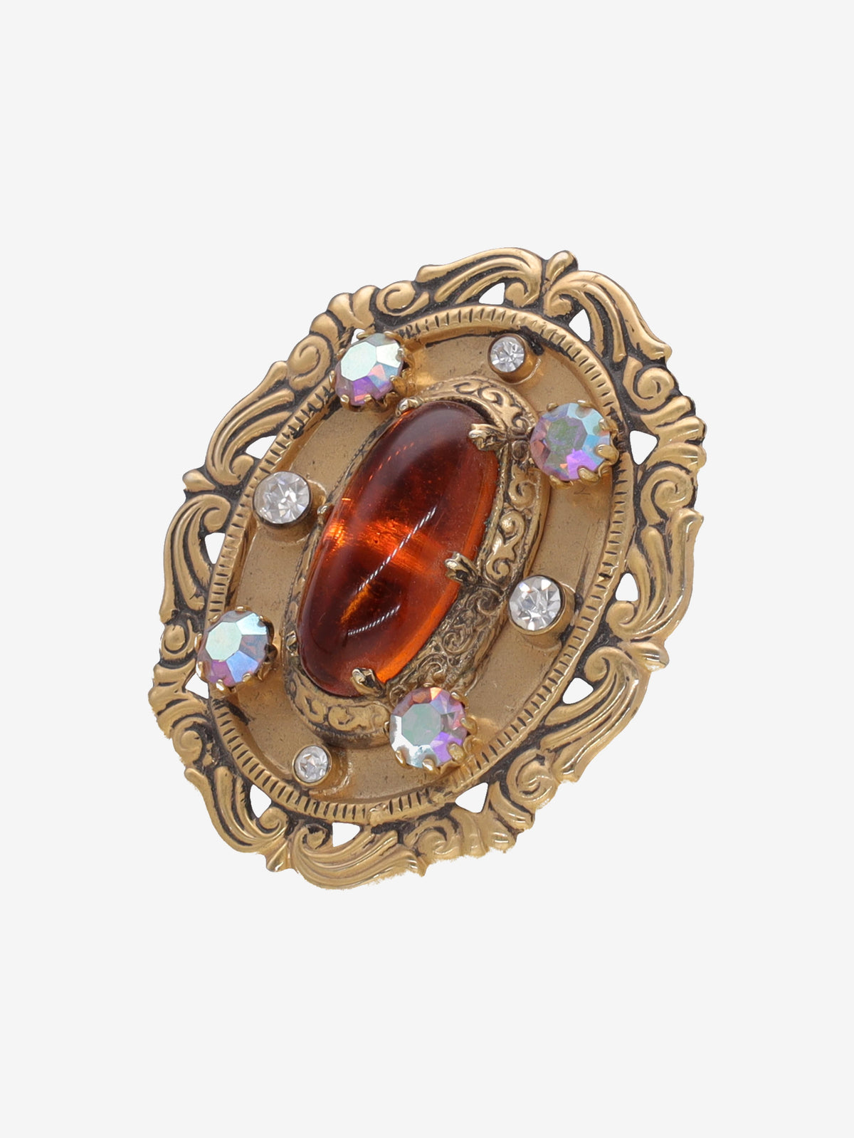 Vintage Ornate Frame Earrings W13426.54  Vintage 