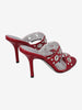Dsquared2 Gothic Leather Mule Sandals with Stud Detail CVM26.23.190  Dsquared² 