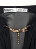 Vintage Silk Belted Dress