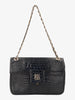 Pirovano Blue Cocco Shoulder Bag