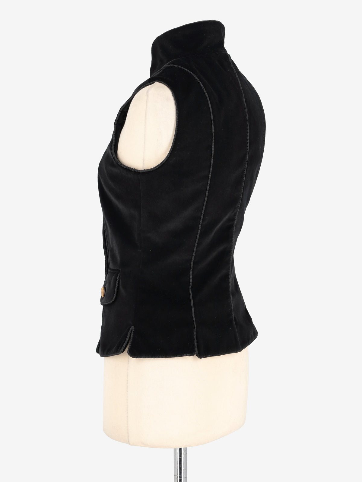 Dolce & Gabbana Velvet Vest W261203.1  Dolce & Gabbana 