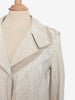 Prada Linen overcoat chalk collection
