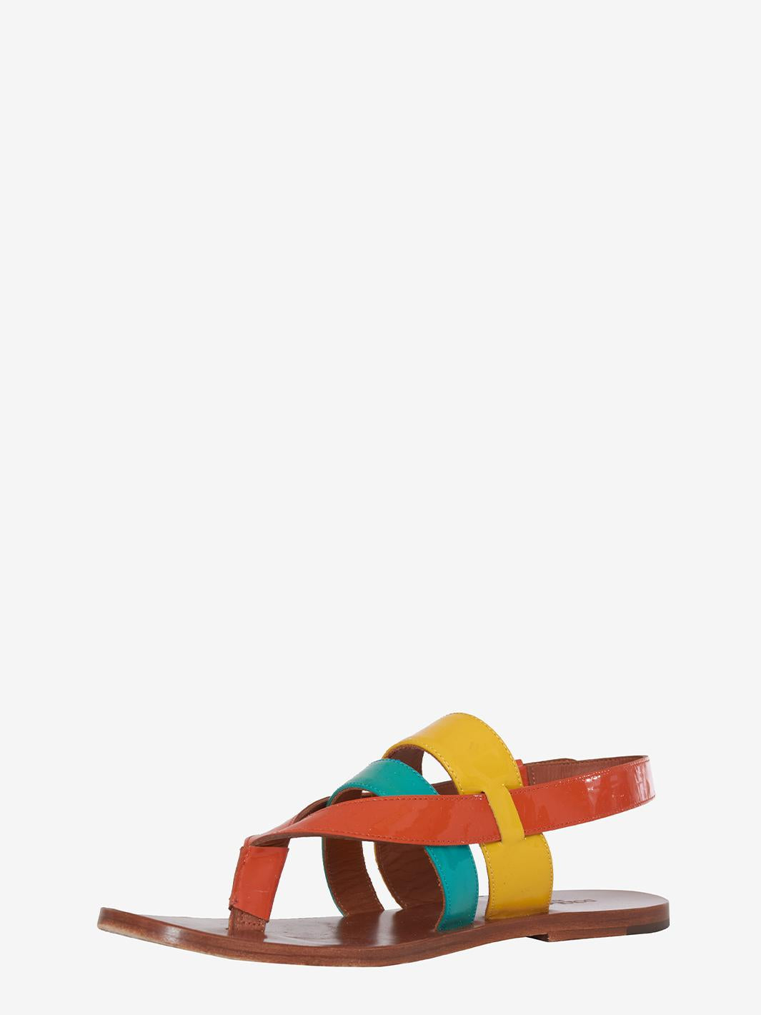 Sandalo Dolce &amp; Gabbana in pelle multicolore