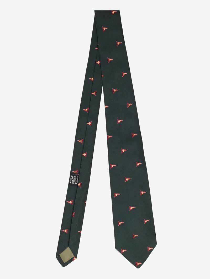 Vintage Flag Patterned Tie WCV041224.136  Vintage 