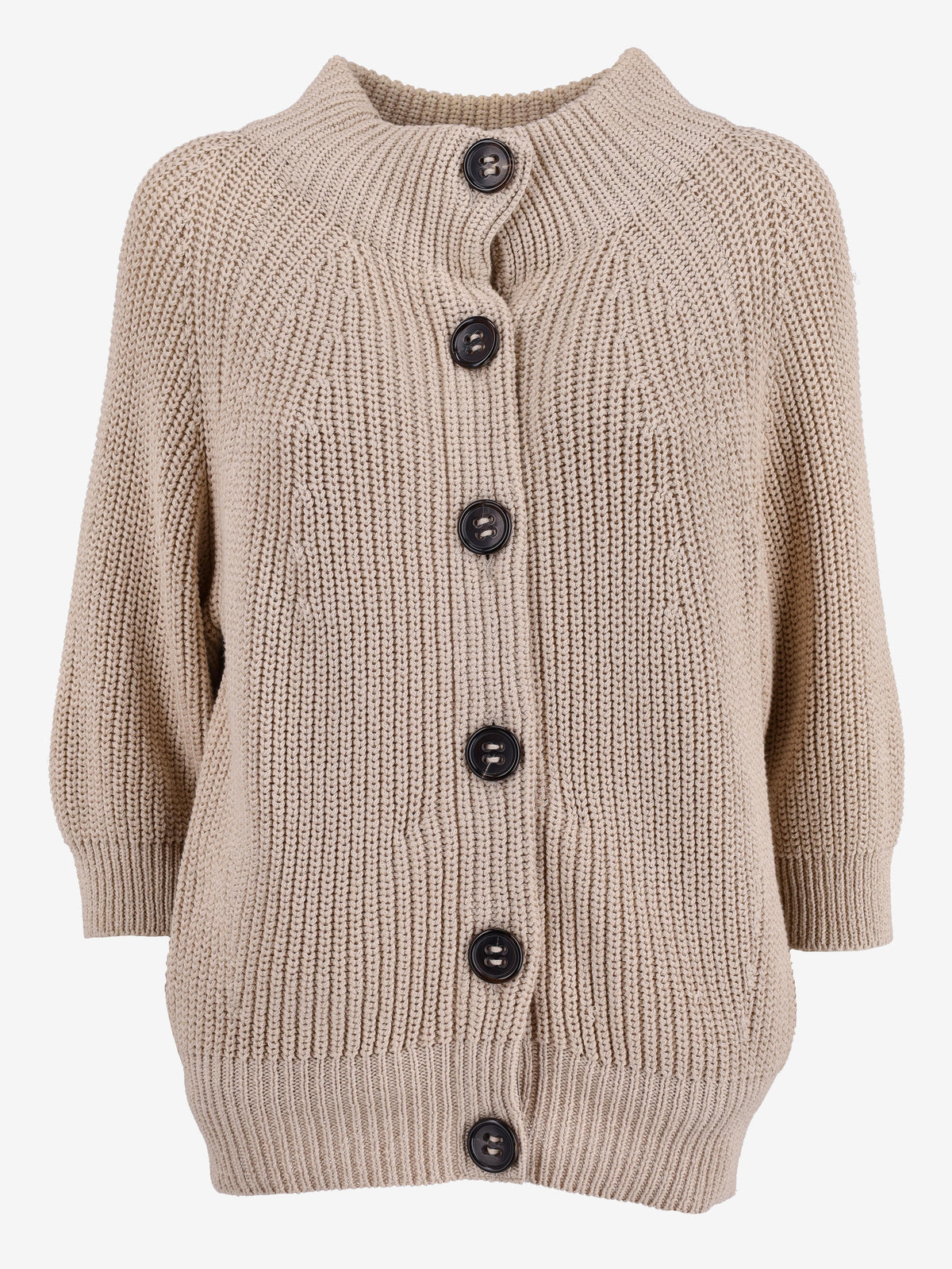 Agnona Buttoned Knitted Sweater