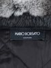 Mario Borsato Textured Coat with Faux Fur Inserts CVM26.6.32  Mario Borsato 