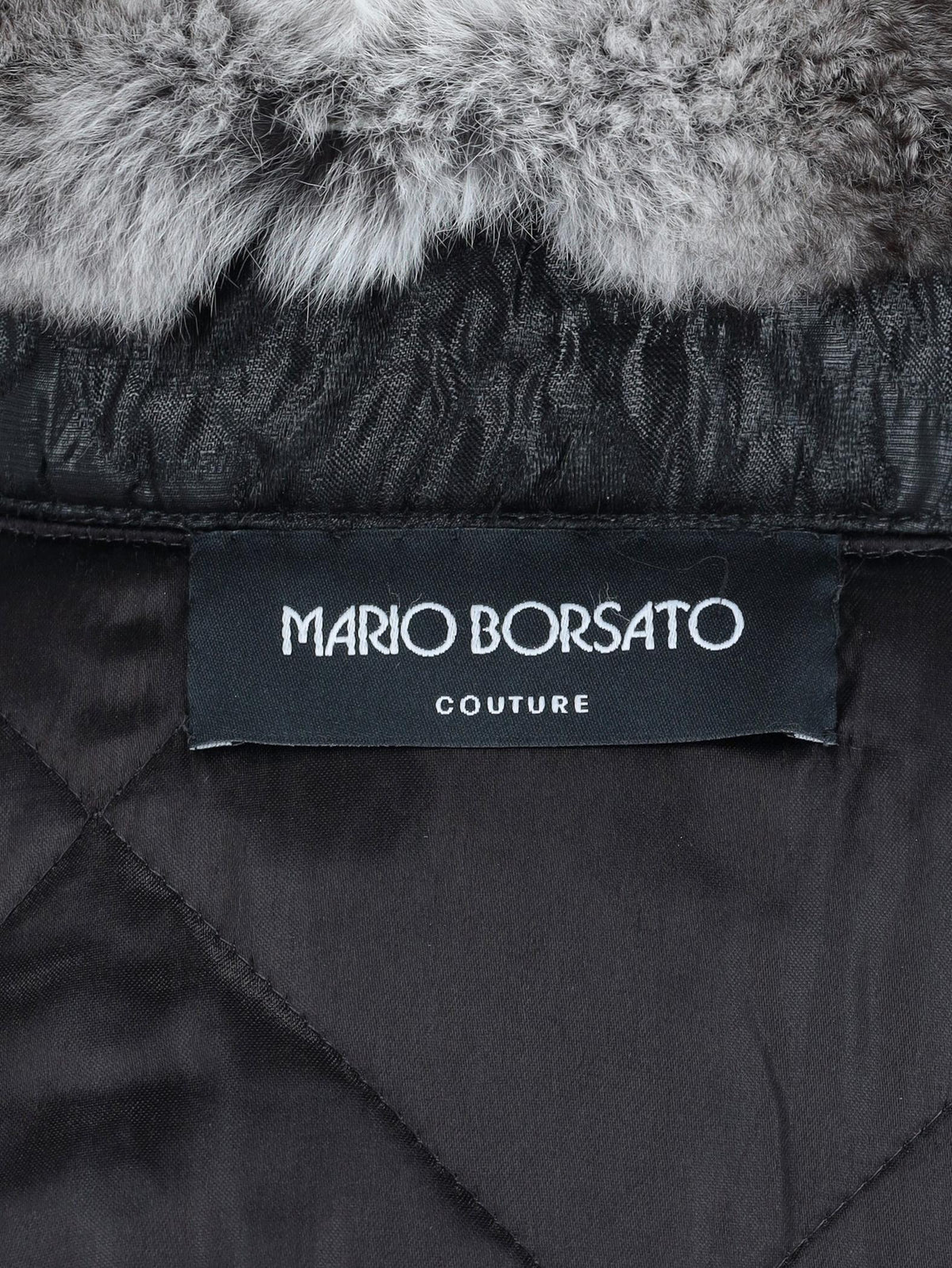 Mario Borsato Textured Coat with Faux Fur Inserts CVM26.6.32  Mario Borsato 