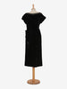 Vintage velvet dress with sequin embroidery - '40s AR005  Vintage 