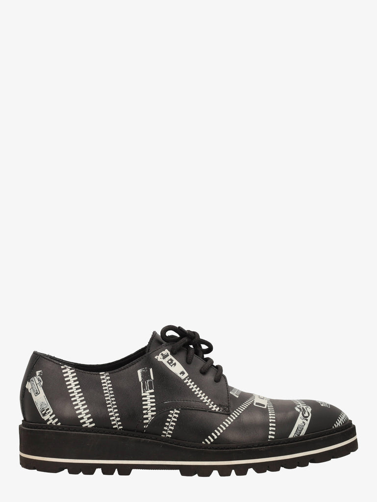 Moschino Zip Print Derby Shoes WCV250819.11  Moschino 