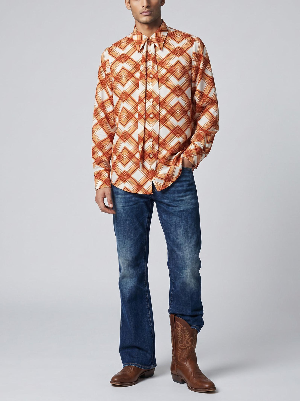 DSQUARED2 Easy Slim 70's Shirt CVM26.23.32  Dsquared² 