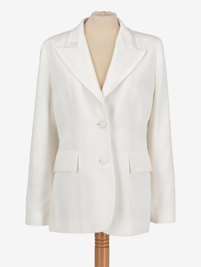 Ermanno Scervino White Blazer WCV30052025.13  Ermanno Scervino 