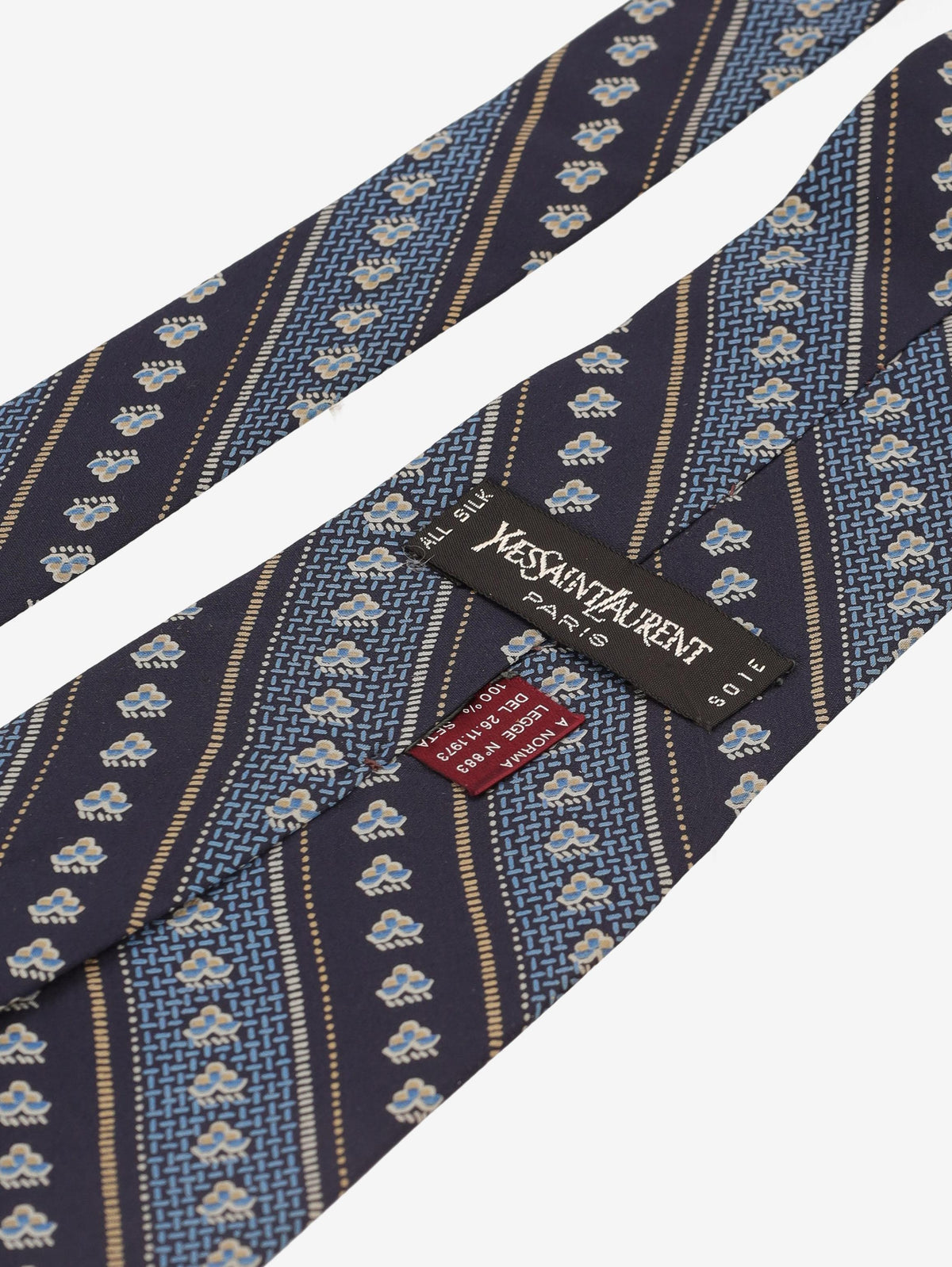 Yves Saint Laurent Patterned Tie 161225.05  Yves Saint Laurent 