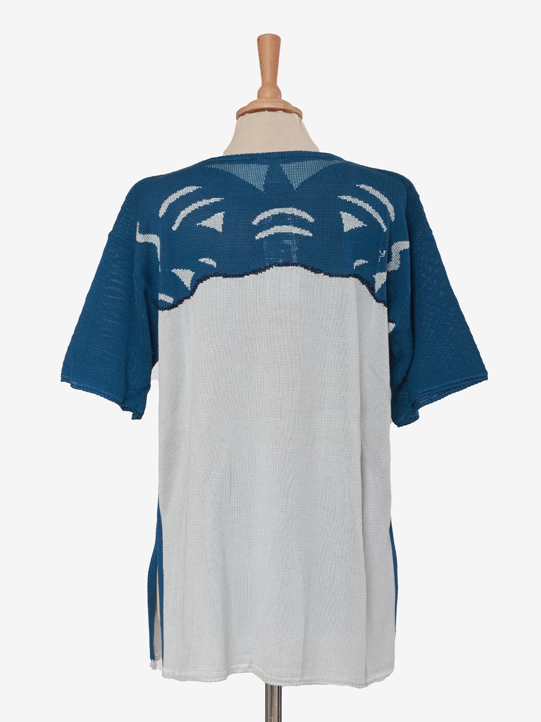 T-shirt Krizia in maglia con stampa Tartaruga