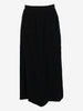 Courrèges Hyperbole Long Velvet Skirt with Front Pockets MR260725.159  Courrèges 