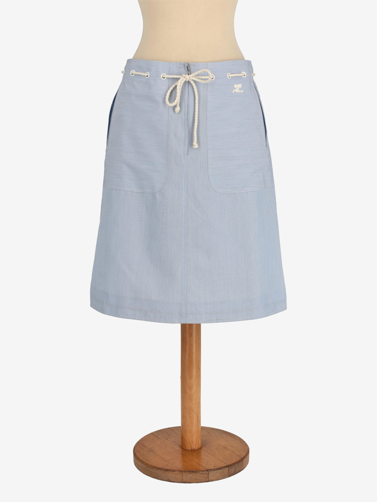 Courrèges Skirt With Drawstrings MR120725.39  Courrèges 