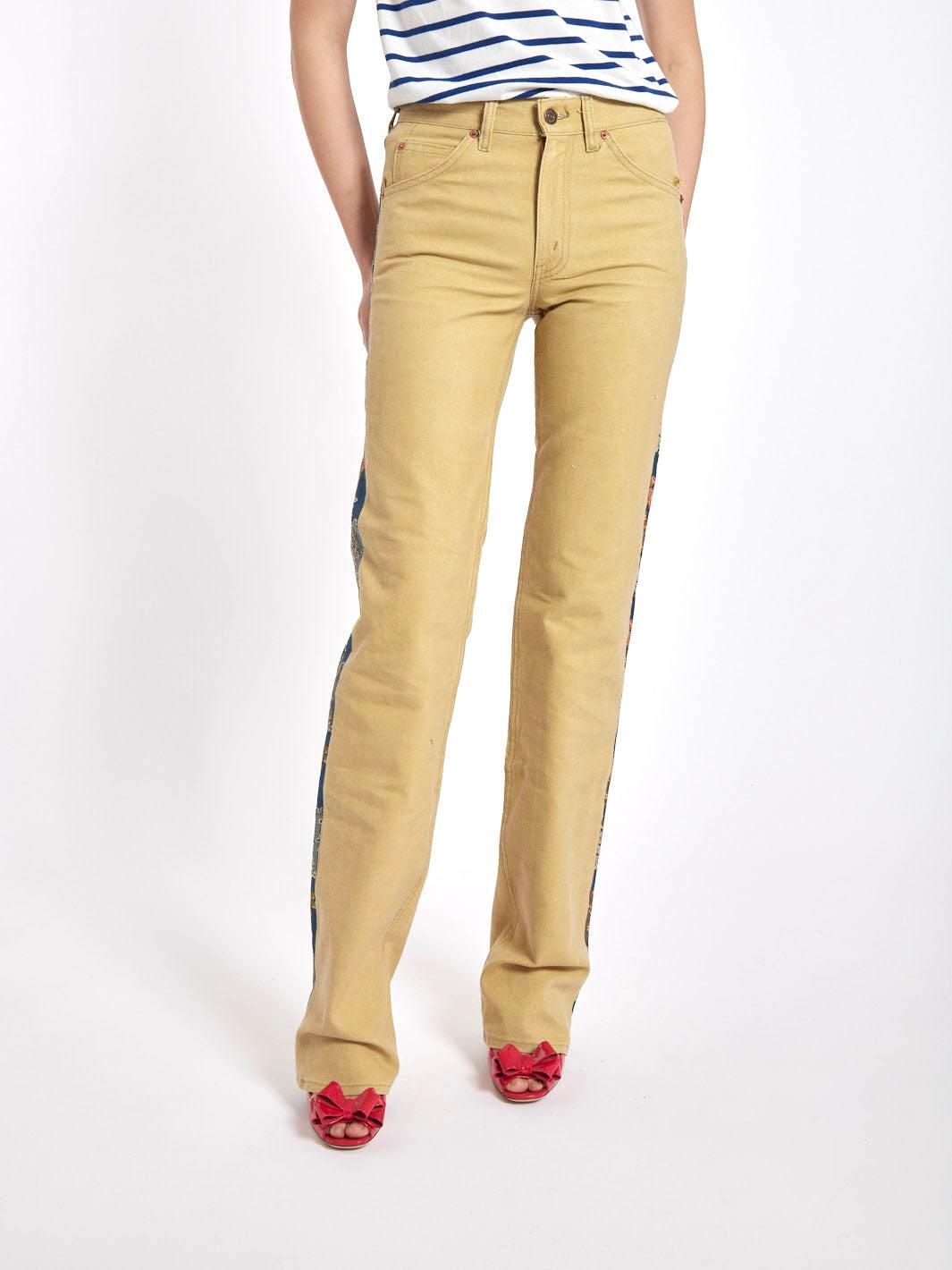 1980's Levi's jeans, customised by Cavalli e Nastri W22031721  Cavalli e Nastri 