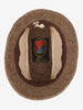 Vintage Borsalino Wool Tweed Walking Hat - Brown Mélange MR700539  Borsalino 