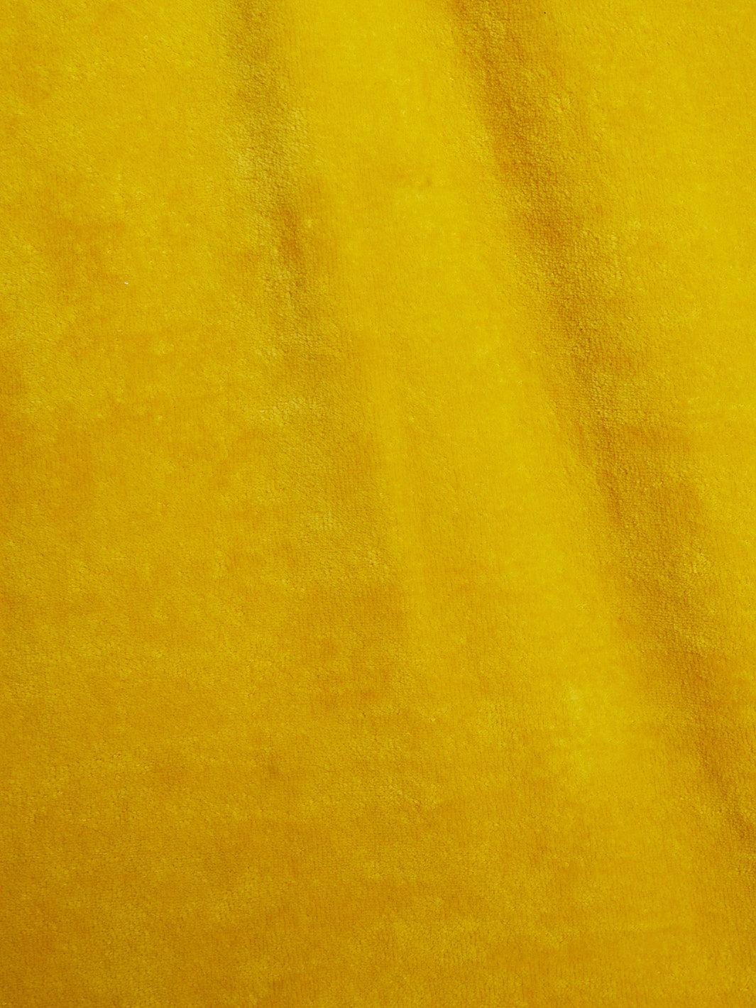 1990s Uncle Sam yellow polo shirt in chenille W22032411  Vintage 