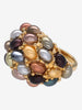Kenneth Jay Lane Multicolour Pearls Ring CVR24.1.18  Kenneth Jay Lane 
