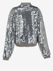 Dsquared2 Silver Supernova 80's Bomber Jacket CVM26.23.20  Dsquared² 