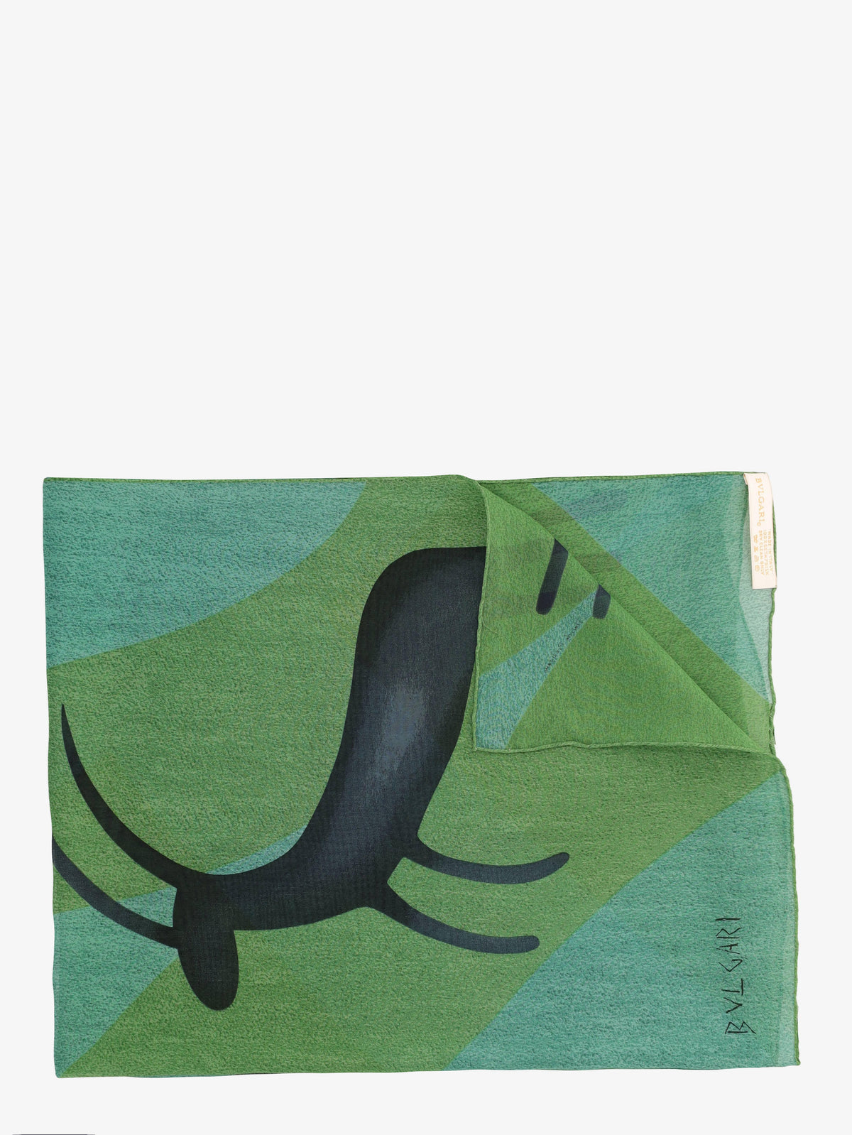 Bvlgari Silk Scarf By Davide Pizzigoni