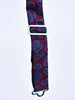 1980s dark red bow tie with Paisley print W22050630  Vintage 
