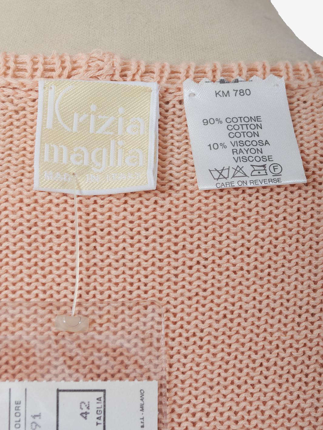 Maglia Krizia con Ricami Astratti