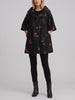 Kenzo Floral Wool-Blend Coat with Voluminous Collar W27526.29  Kenzo 