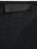 Y2K Prada long sleeve black wool sweater with boat neckline
