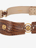 Pirovano Vintage Brown Cocco Belt