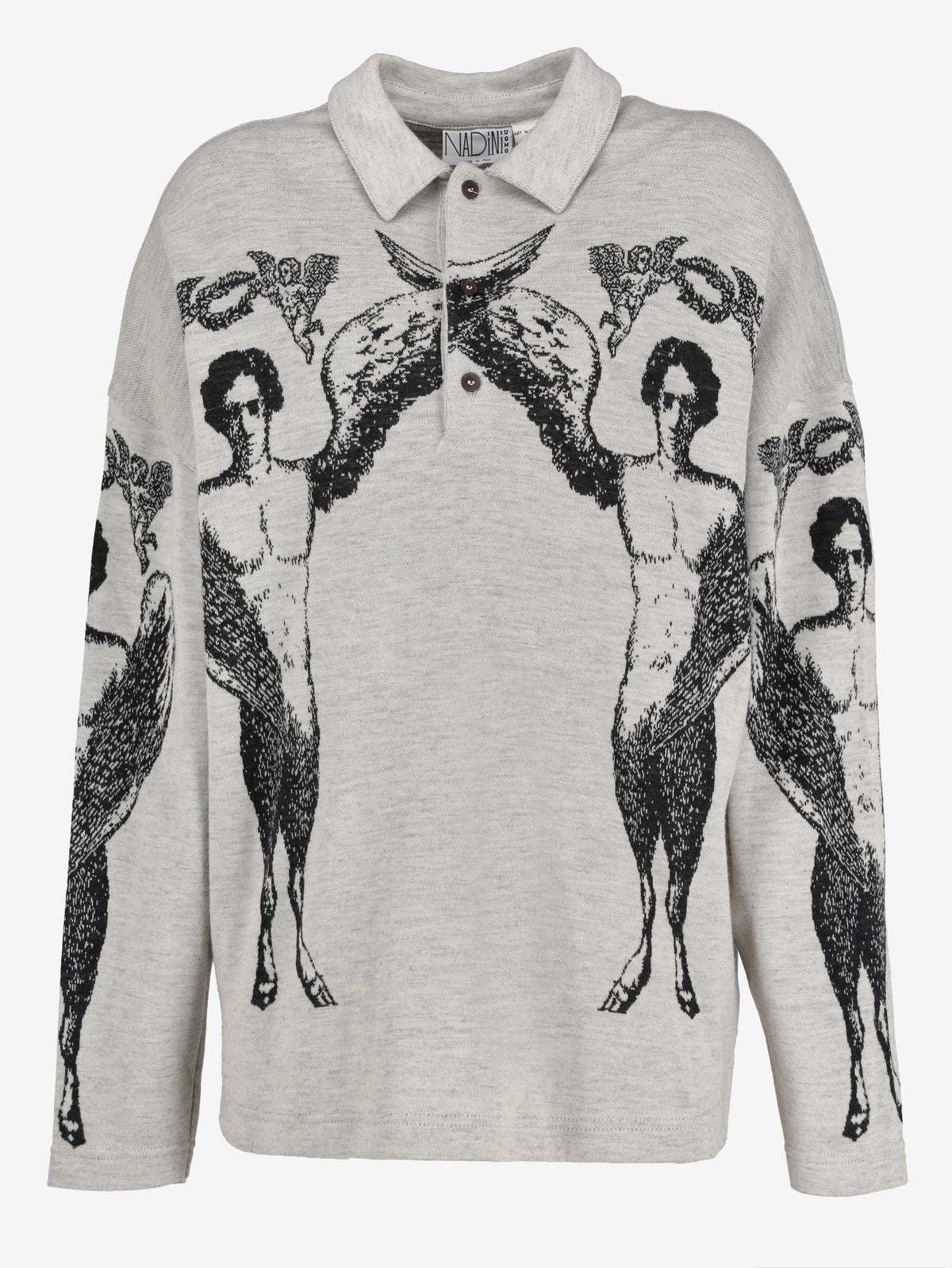 Nadini Grey Sweater WCV041224.108  Nadini 