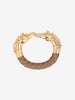 Chloé Equestrian Double Horse Head Bangle W13426.77  Chloé 