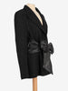 Basile Black Blazer With Leather Belt W2511.116.07  Basile 