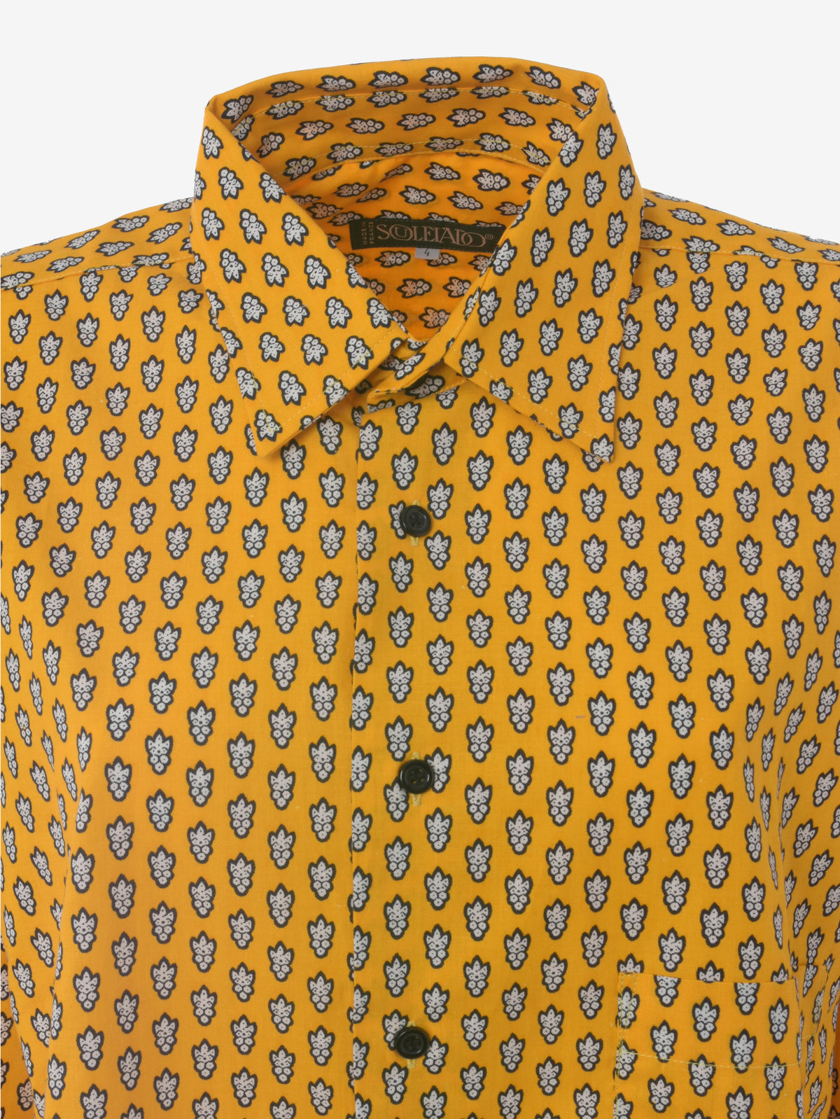 Souleiado Yellow Vintage Shirt WCV241010279  Souleiado 