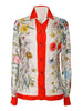 Camicia Gucci in seta floreale vintage