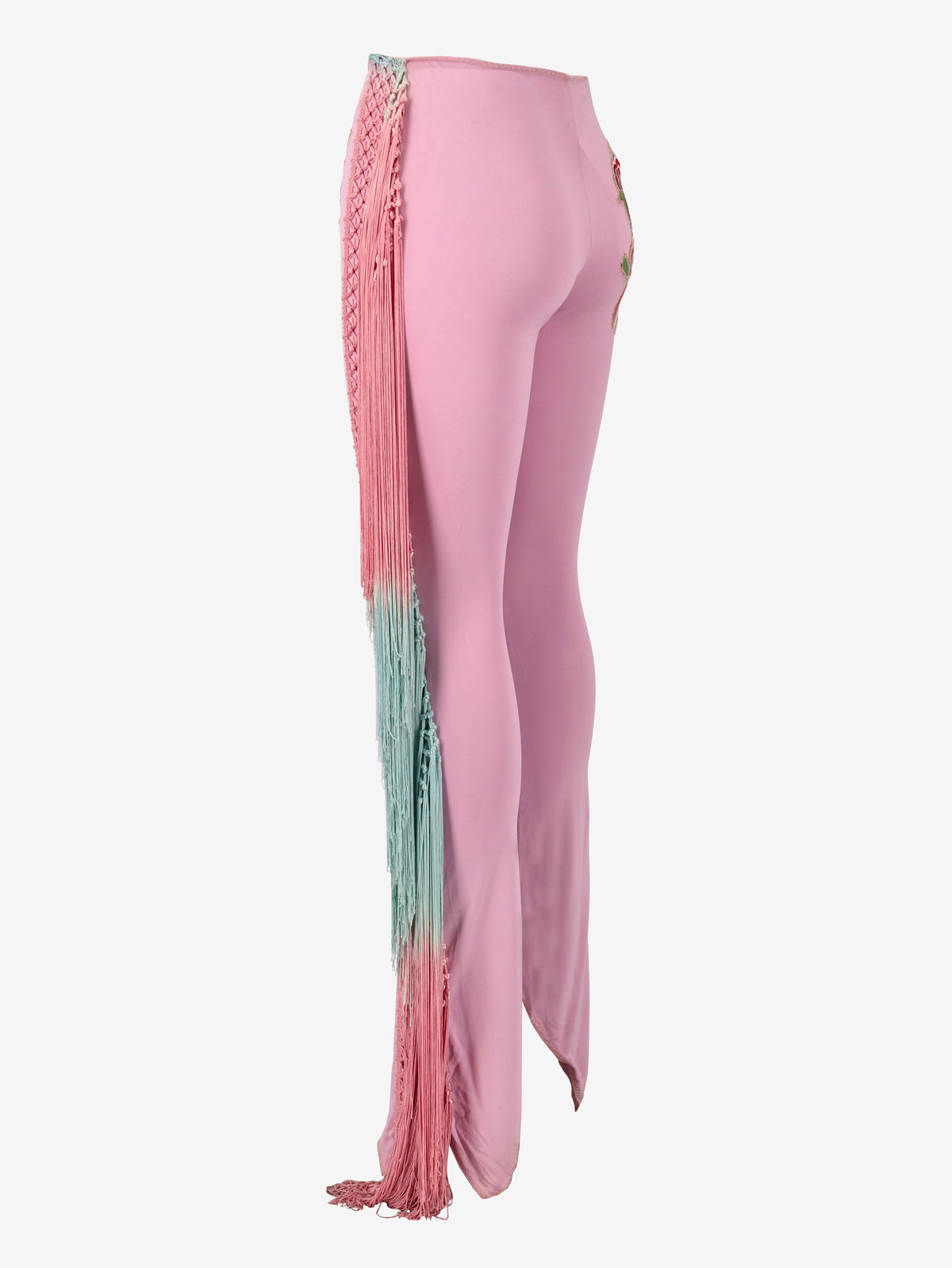 Voyage Investi nei pantaloni originali con frange