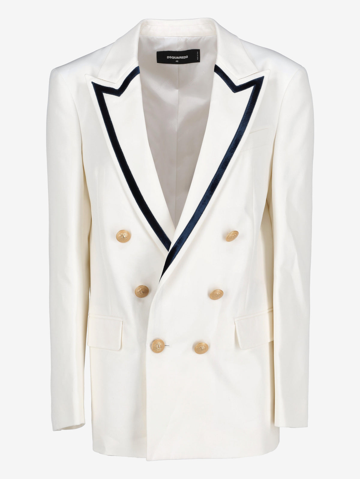 DSQUARED2 Sexy Double-Breasted Palm Beach Blazer CVM26.23.38  Dsquared² 