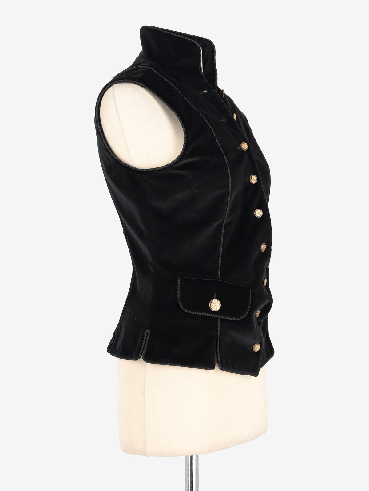 Dolce & Gabbana Velvet Vest W261203.1  Dolce & Gabbana 