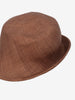 Agnona Vintage Woven Hemp Hat in Burnt Brown W22041111  Altuna 