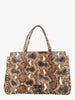 Valentino Python Shopper Bag