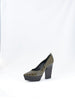2010 Jil Sander pumps with green crocodile print W2203142  Jil Sander 